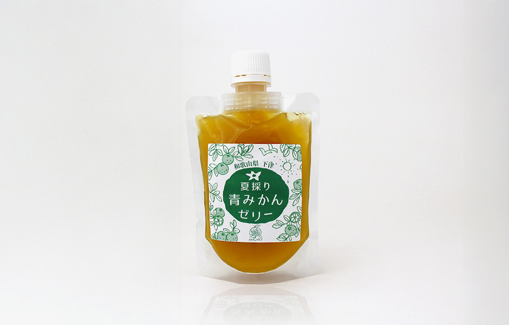 青みかんゼリー